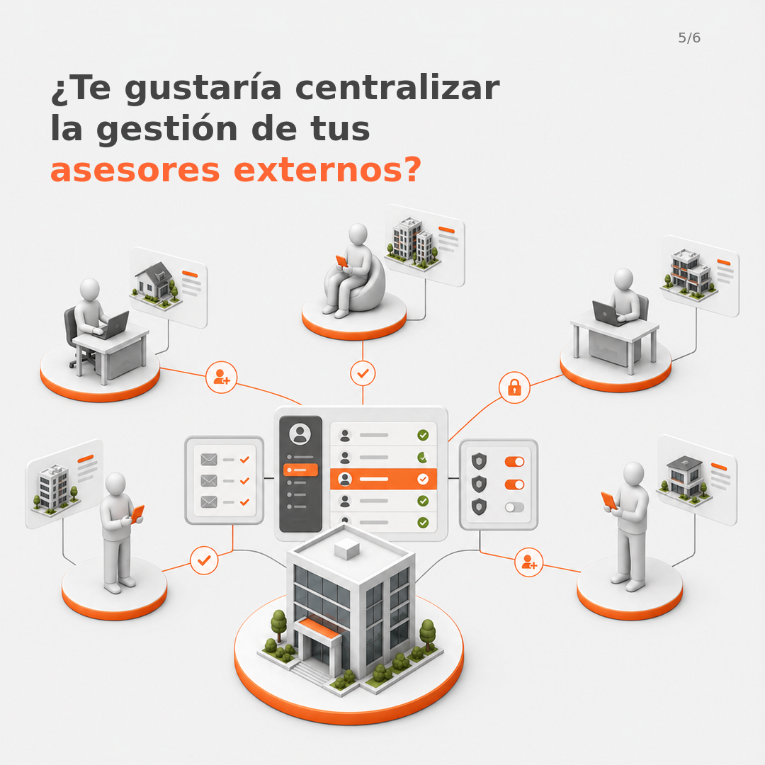 ¿Te gustaría centralizar la gestión de tus asesores externos?
